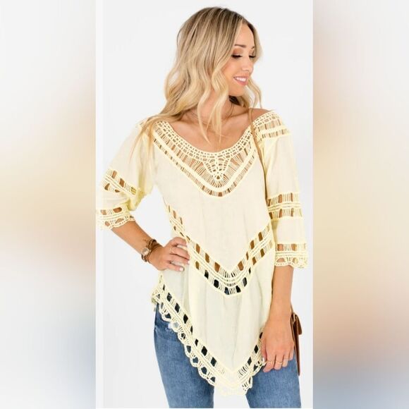 Illa illa Crochet hippie top - Picture 4 of 8